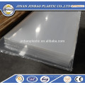 hoja de cristal plástica clara / transparente del material de acrílico de la venta caliente